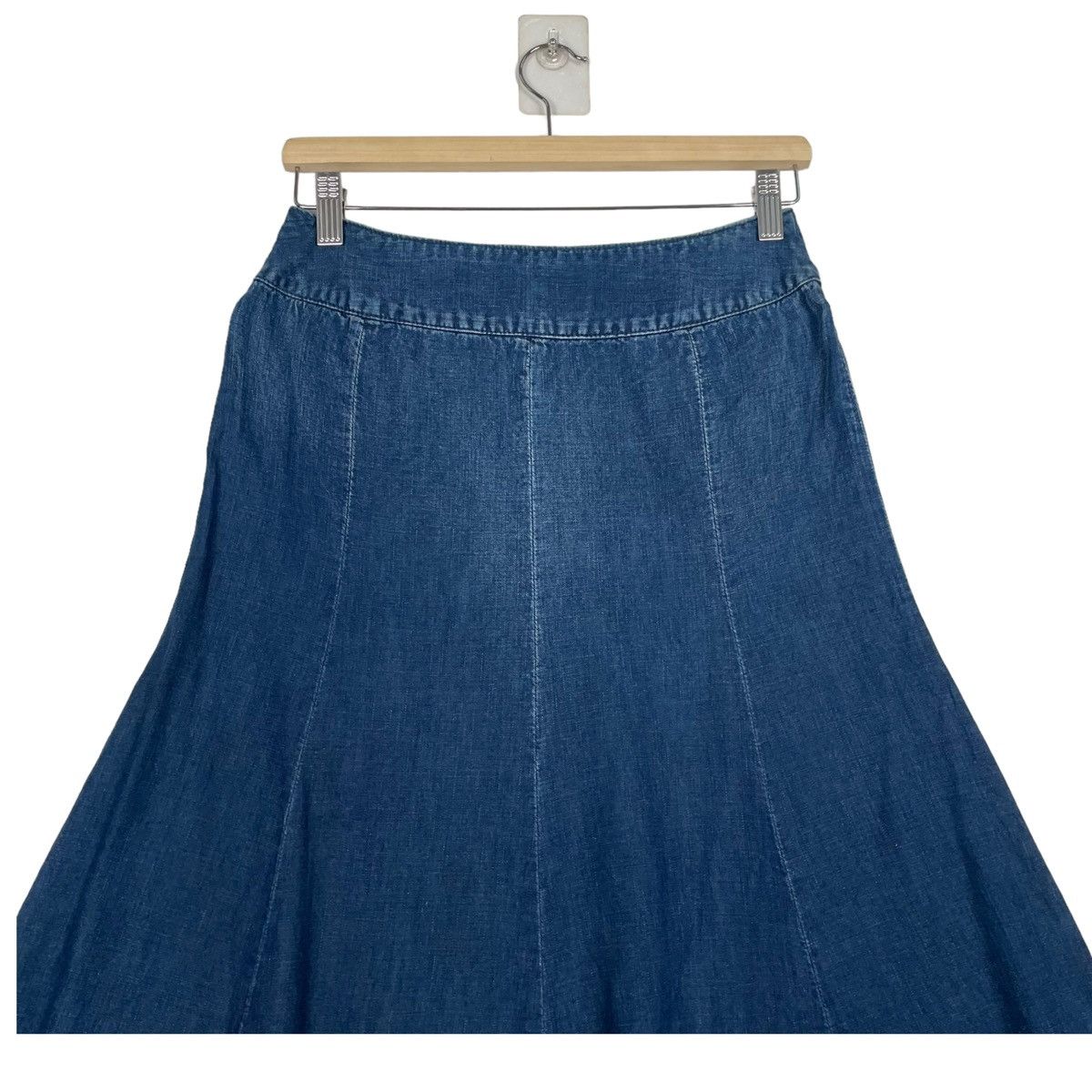 45rpm × Japanese Brand × Kapital 💥45 RPM DENIM TIERED SKIRT JEANS Size 27" / US 4 / IT 40 - 3 Thumbnail