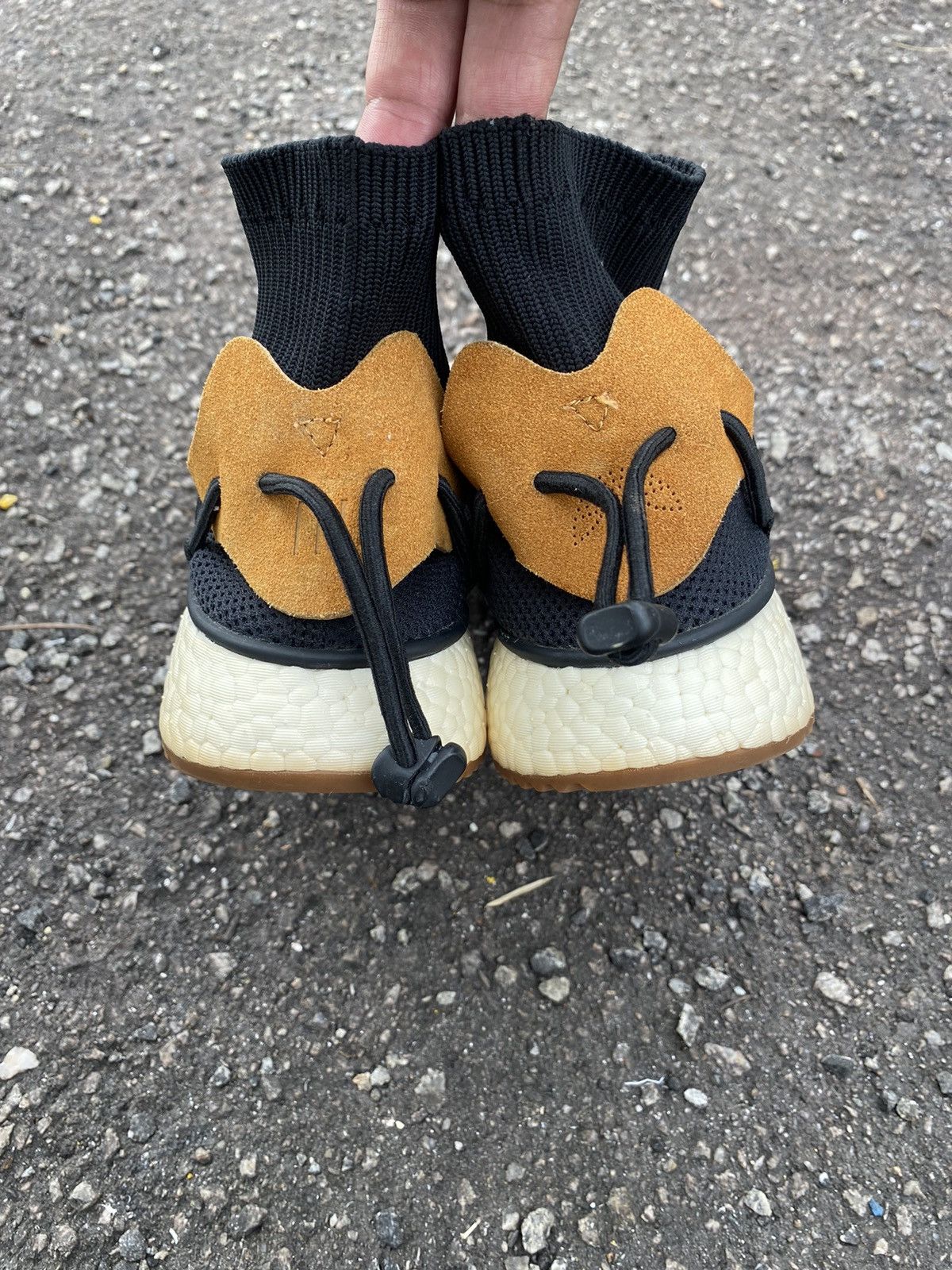 Adidas × Alexander Wang Adidas AW Alexander Wang Run Black Size US 8.5 / EU 41-42 - 6 Thumbnail