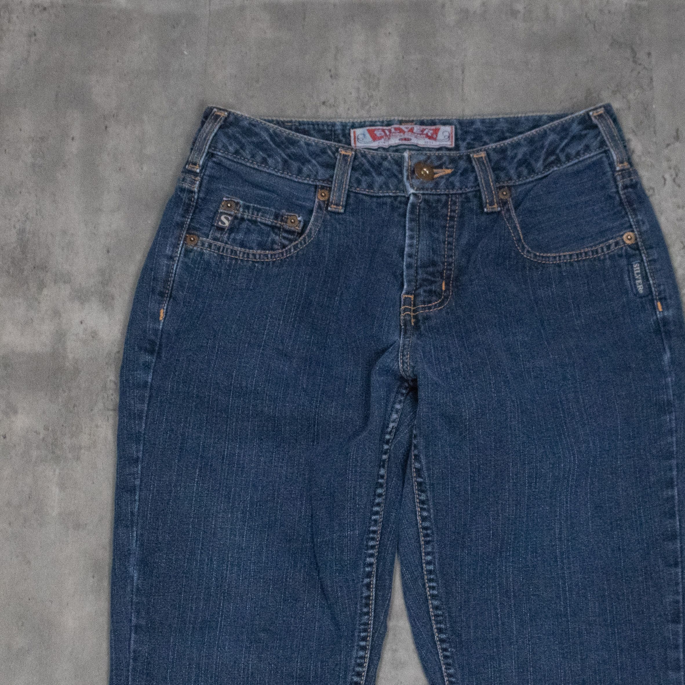 Silver Jeans Co. VTG 90s Silver Jeans Co Bootcut Mid Wash Denim Jeans Size US 27 - 8 Thumbnail
