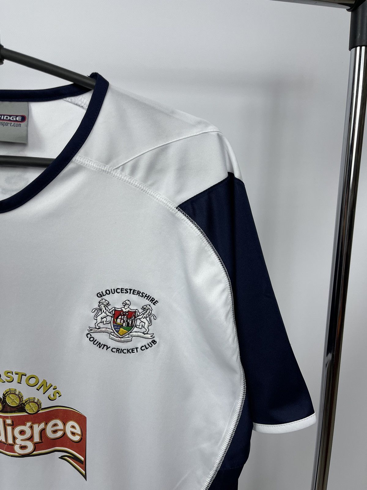Other GLOUCESTERSHIRE GLADIATORS CRICKET SHIRT Surridge size L Whi Size US L / EU 52-54 / 3 - 2 Thumbnail