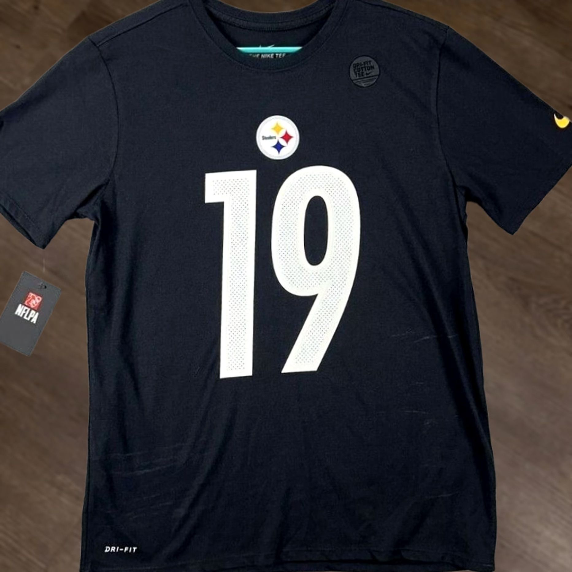 Nike Nike Steelers T-Shirt Mens Large Black JuJu Smith Schuster Dri-Fit Tee Size US L / EU 52-54 / 3 - 1 Thumbnail