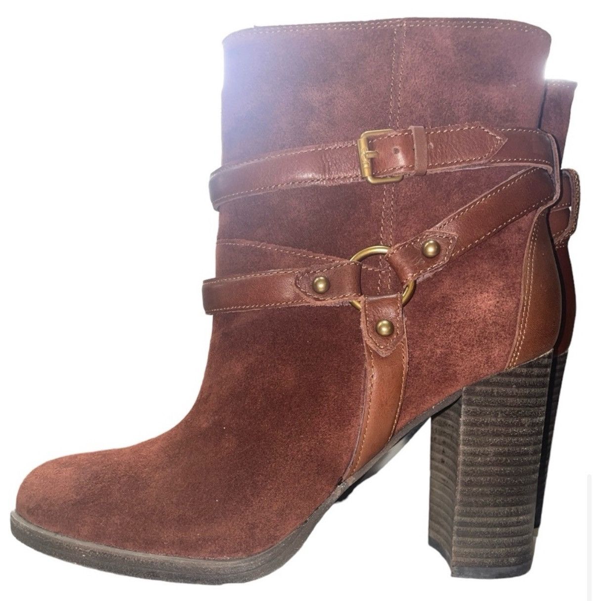 Ugg NWT UGG Dandridge brown genuine suede leather boots Size US 9.5 / IT 39.5 - 12 Thumbnail