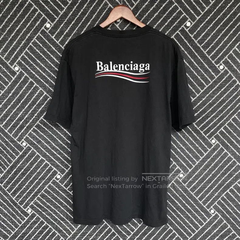Balenciaga Balenciaga Coke embroidery loose fit short-sleeve T-shirt Size US M / EU 48-50 / 2 - 2 Thumbnail
