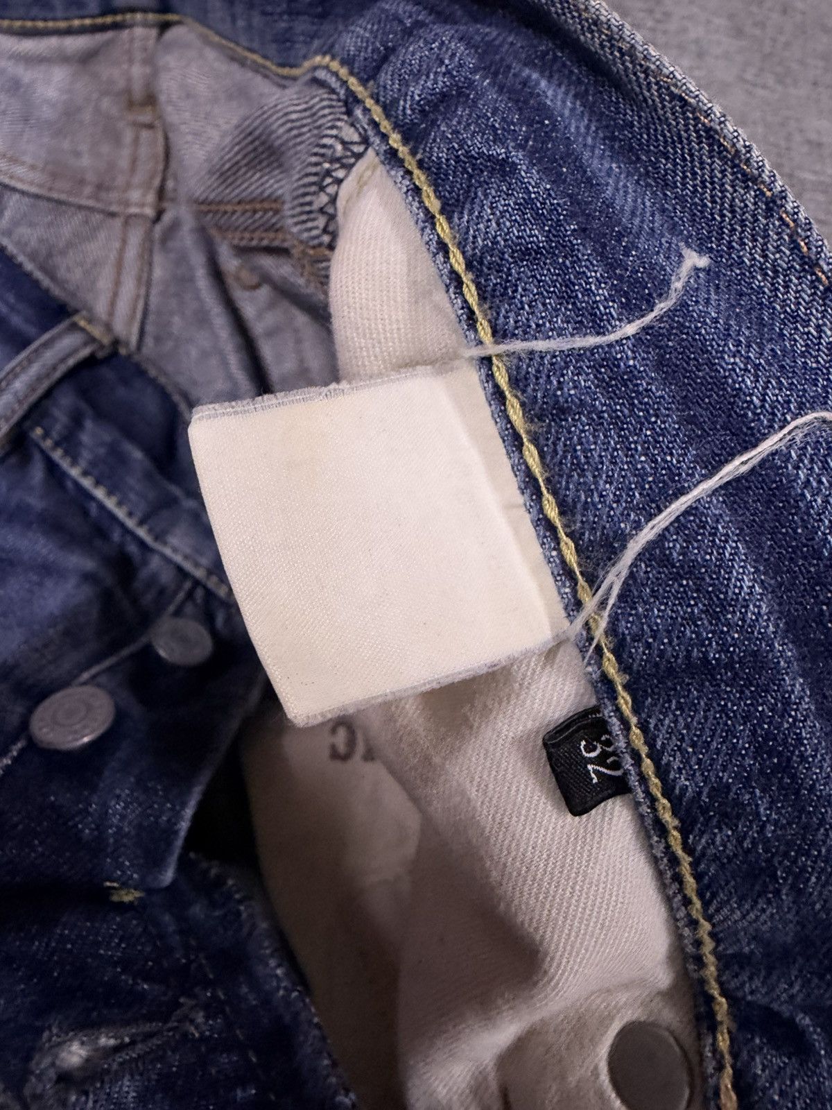 Hysteric Glamour Vtg💥Hysteric Glamour Stud Pocket Salvedge Denim Jeans Size US 32 / EU 48 - 14 Thumbnail
