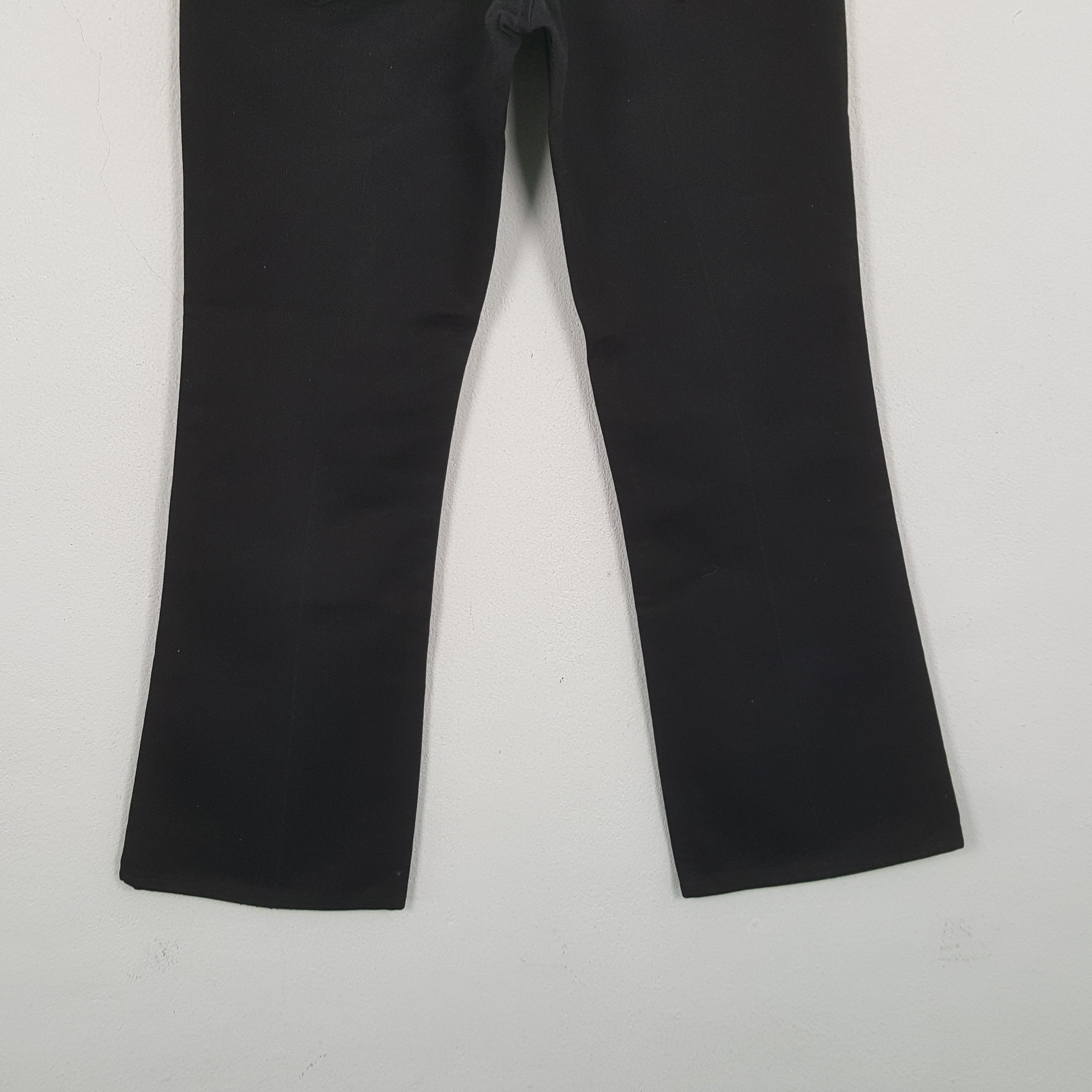 Levi's Vintage Levi's Sta Prest Bootcut Black Jeans RR15 Size US 30 / EU 46 - 6 Thumbnail