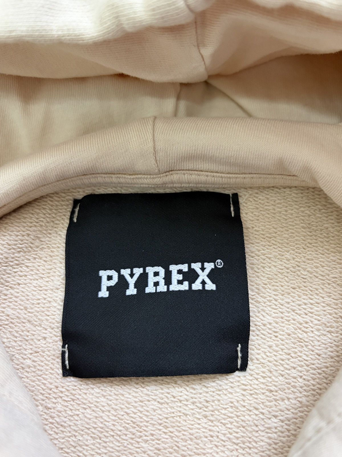 Pyrex Vision Pyrex Original Graffiti Heart Hoodie Beige Pink Flame M Size M / US 6-8 / IT 42-44 - 3 Thumbnail