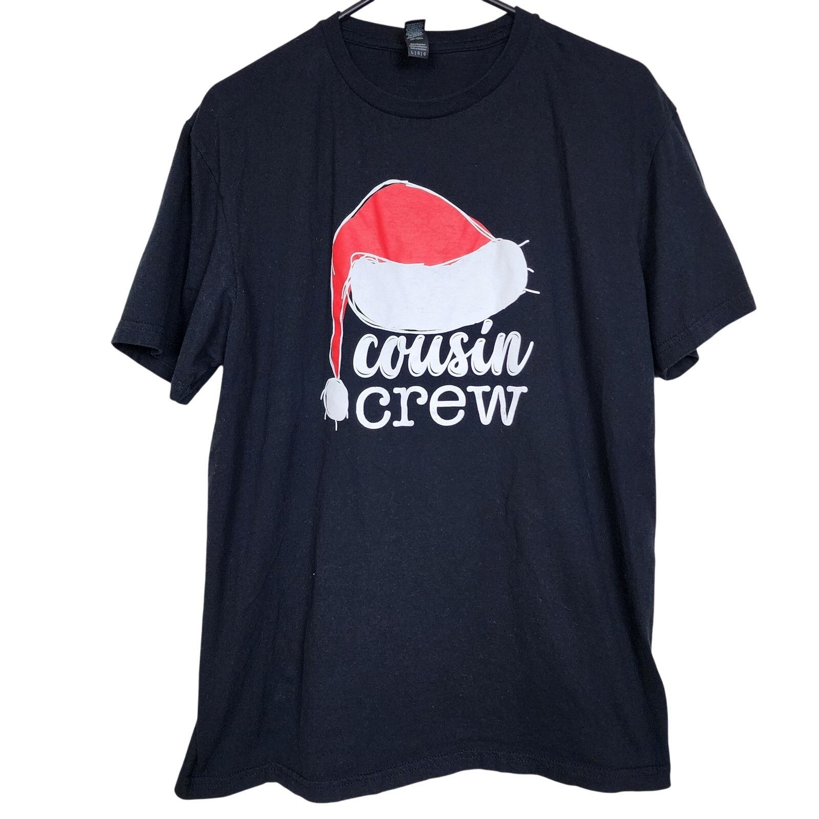 Gildan Cousin Crew Large Christmas Santa Tee Shirt Size US L / EU 52-54 / 3 - 1 Thumbnail