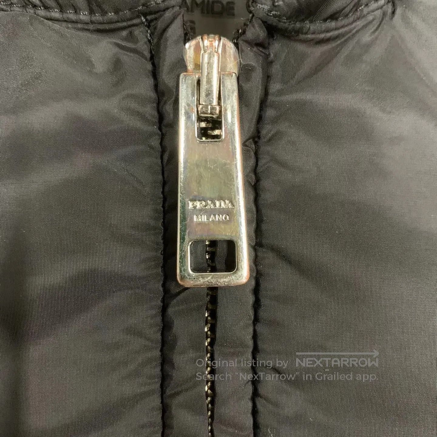 Prada Black Hooded Lightweight Jacket Size S. Size US S / EU 44-46 / 1 - 8 Thumbnail