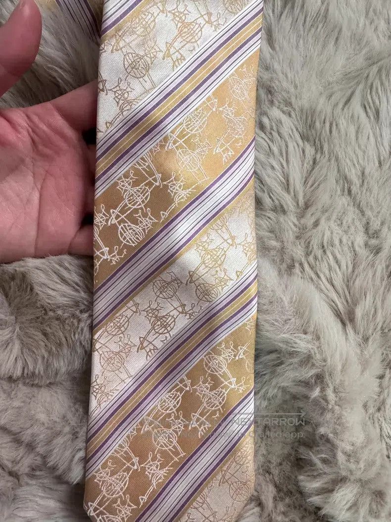 Vivienne Westwood Vivienne Westwood All-over printed logo tie Size ONE SIZE - 4 Thumbnail
