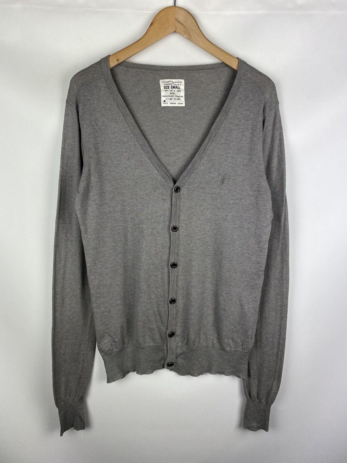 Allsaints Allsaints men’s Core LS Cardigan Sweater size S Size US S / EU 44-46 / 1 - 1 Thumbnail