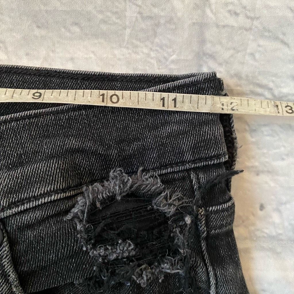 Agolde Agolde Los Angeles premium women 27 distressed ripped cotton Size 27" / US 4 / IT 40 - 9 Thumbnail