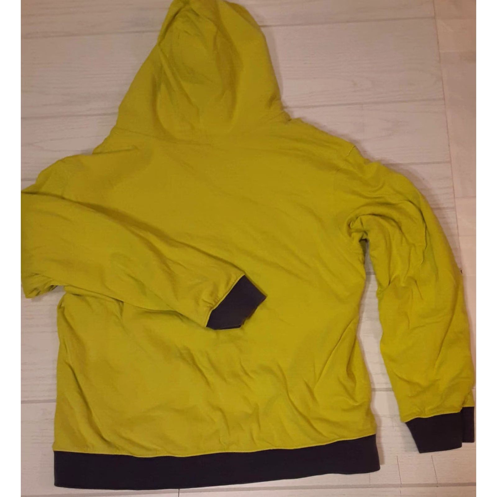 Nike VINTAGE? Pre-Owned Nike Reversable Hooded Jacket Large Dark Green&Lime Green Jacket Mens L Greenhooded Nike Reversable Jacket Size US L / EU 52-54 / 3 - 6 Thumbnail