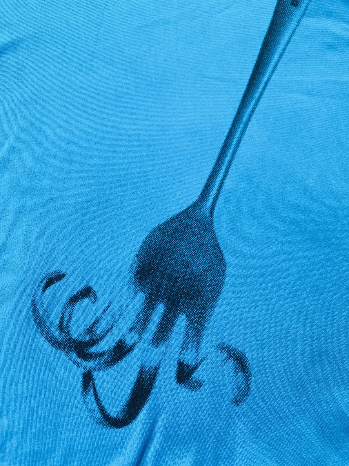 Undercover RARE SS05 Undercoverism Raw Hem Fork Tshirt Size US M / EU 48-50 / 2 - 4 Thumbnail
