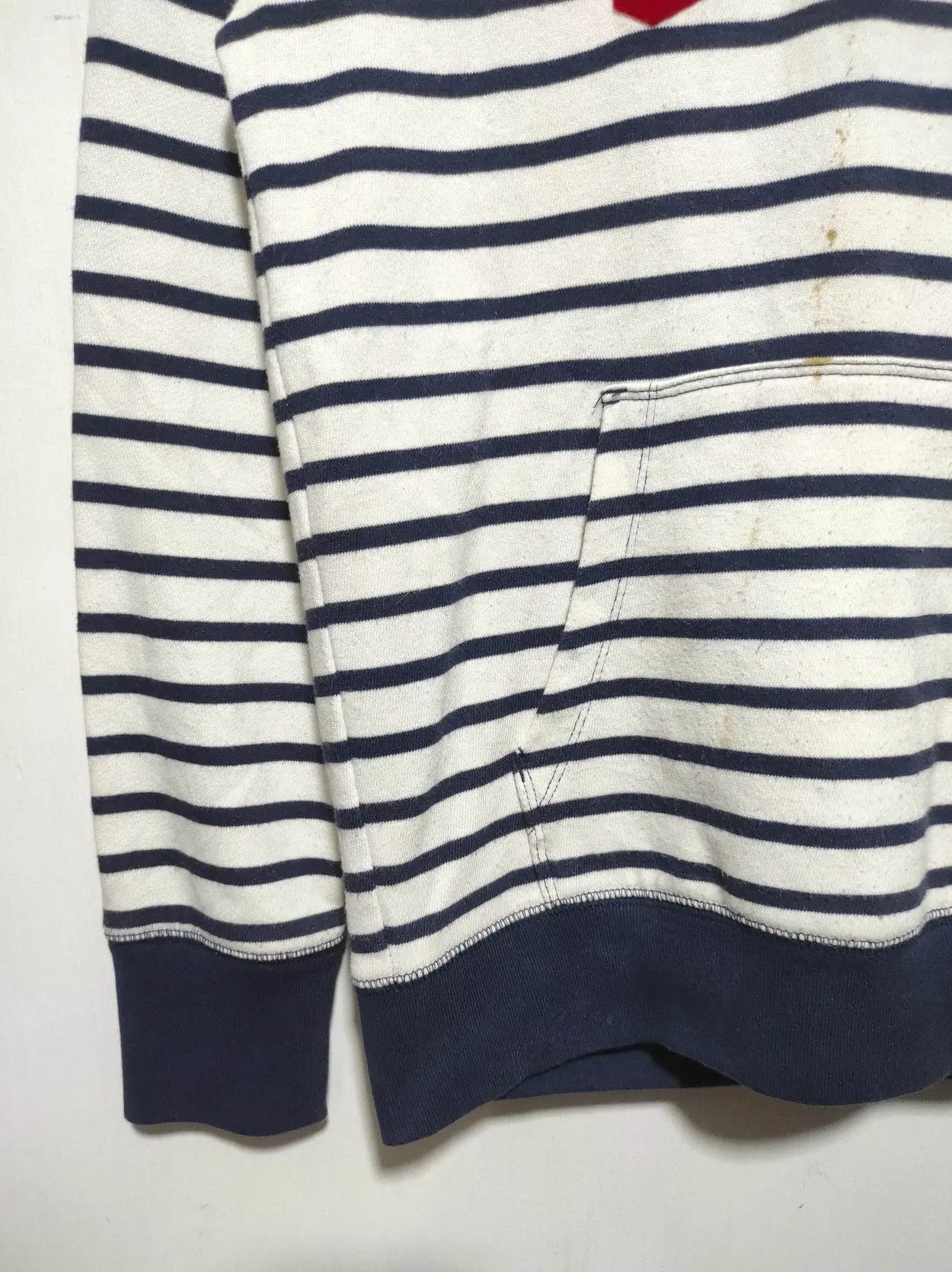 Gap Gap Stripe fur hoodie ifsix LGB style Size US XXS / EU 40 - 6 Thumbnail
