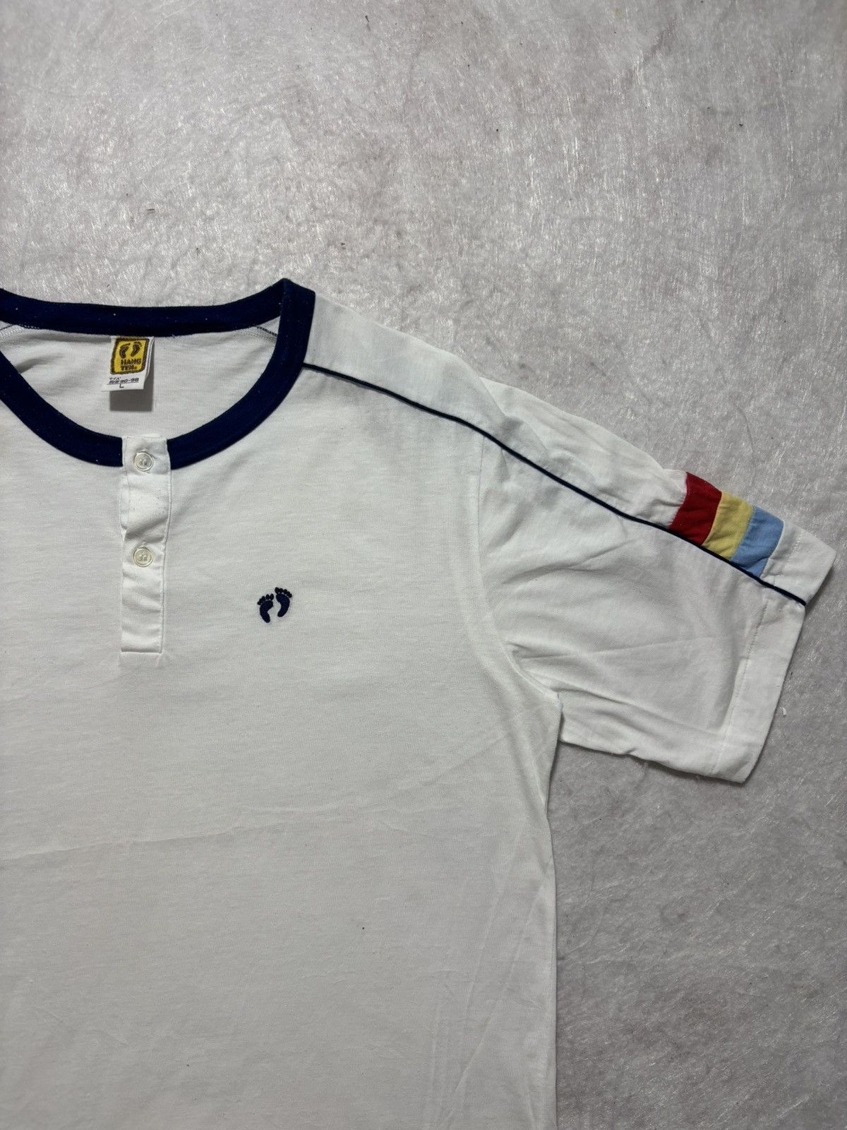 Hang Ten Vintage Hang Ten Tshirt Size US L / EU 52-54 / 3 - 2 Thumbnail