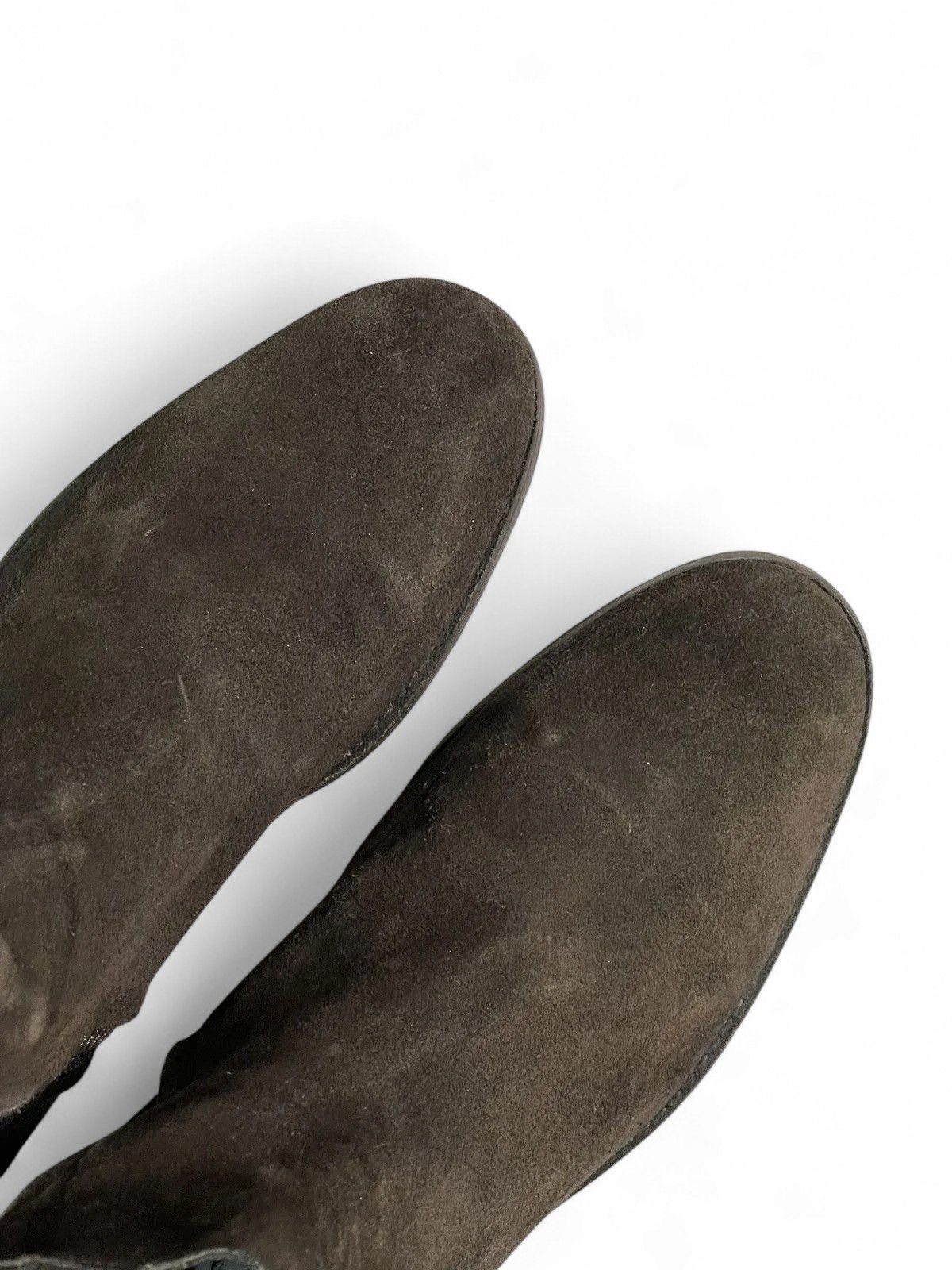 Allsaints All Saints Brown Suede Zip Boots Distressed guidi style Size US 12 / EU 45 - 4 Thumbnail