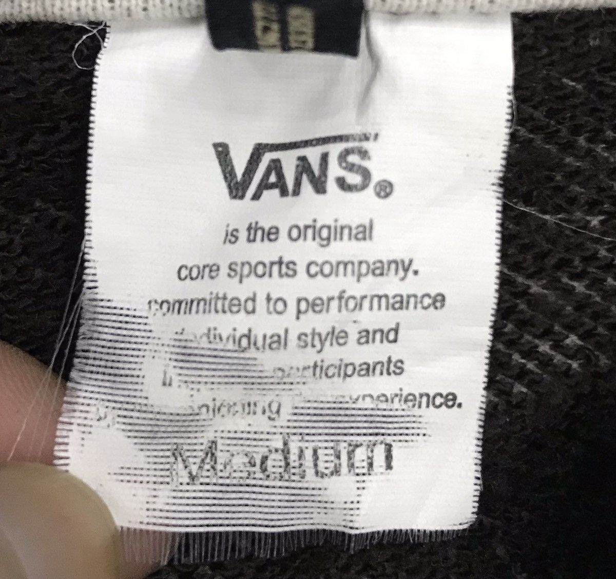 Vans × Vintage Vintage Vans Jacket Hoodie Size US M / EU 48-50 / 2 - 12 Thumbnail