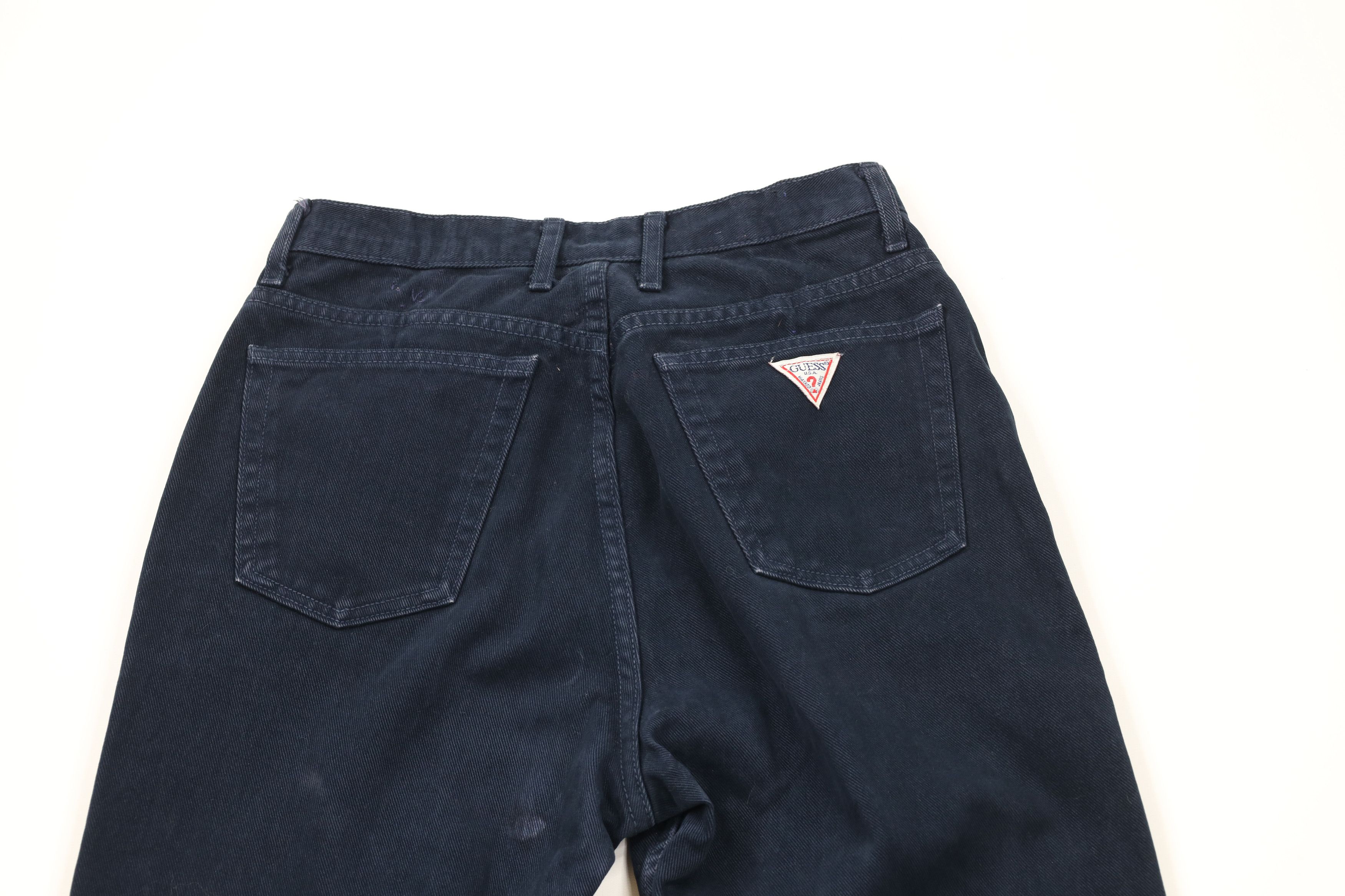 Guess × Vintage Vintage 90s Guess Jeans Spell Tapered Leg Denim Jeans USA Size 30" / US 8 / IT 44 - 11 Thumbnail