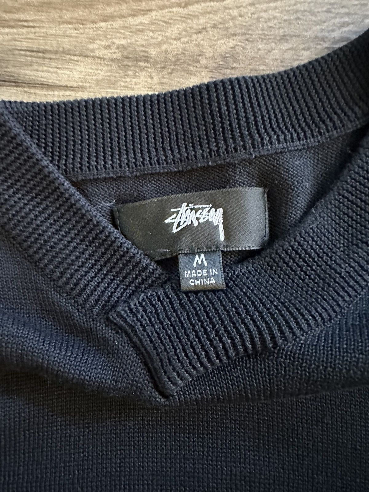 Stussy Stussy Hockey Sweater Black size Medium Size US M / EU 48-50 / 2 - 2 Thumbnail