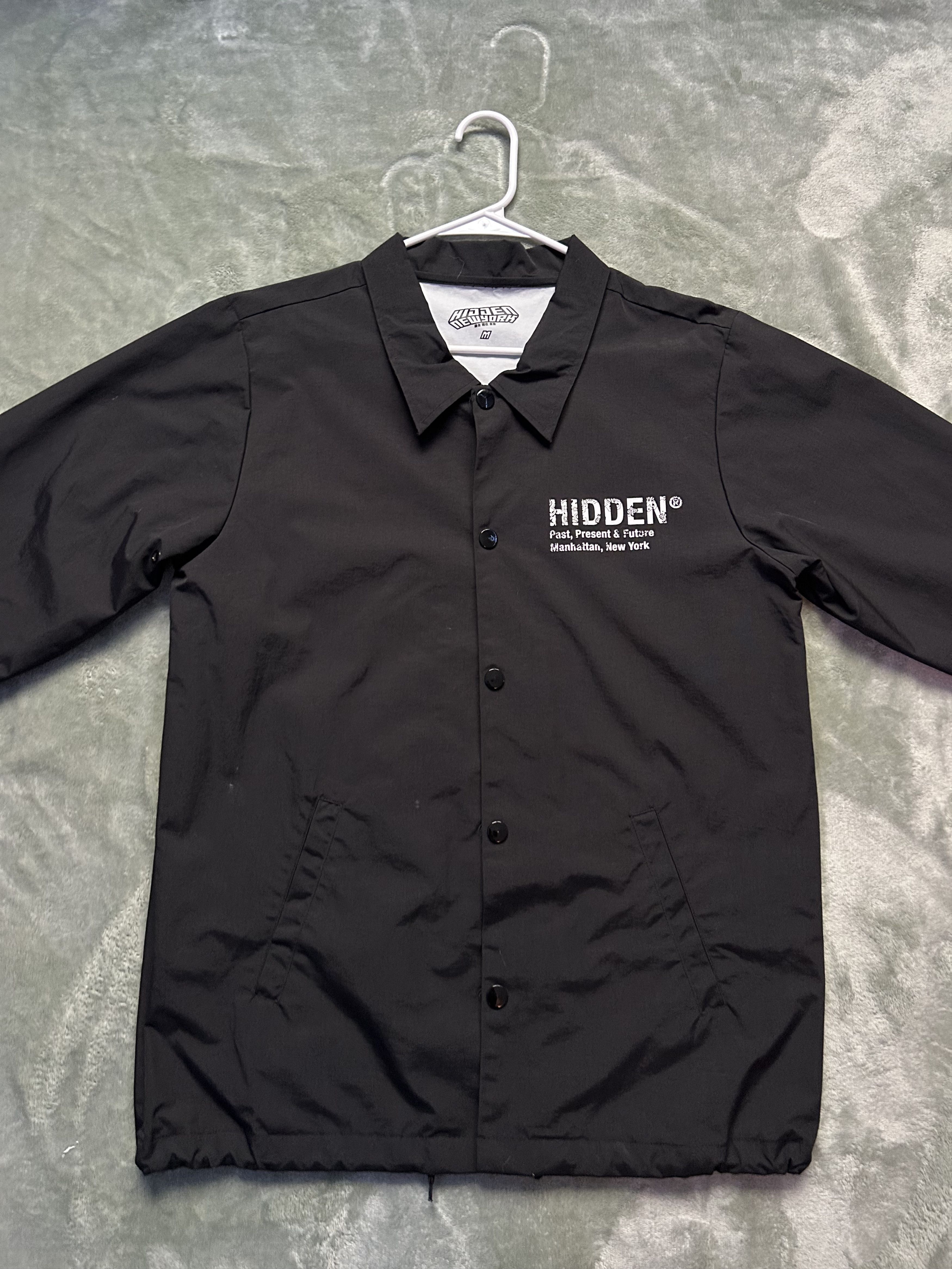 HIDDEN Hidden NY New York Paisly Coach Black Jacket - Size Medium Size US M / EU 48-50 / 2 - 10 Thumbnail
