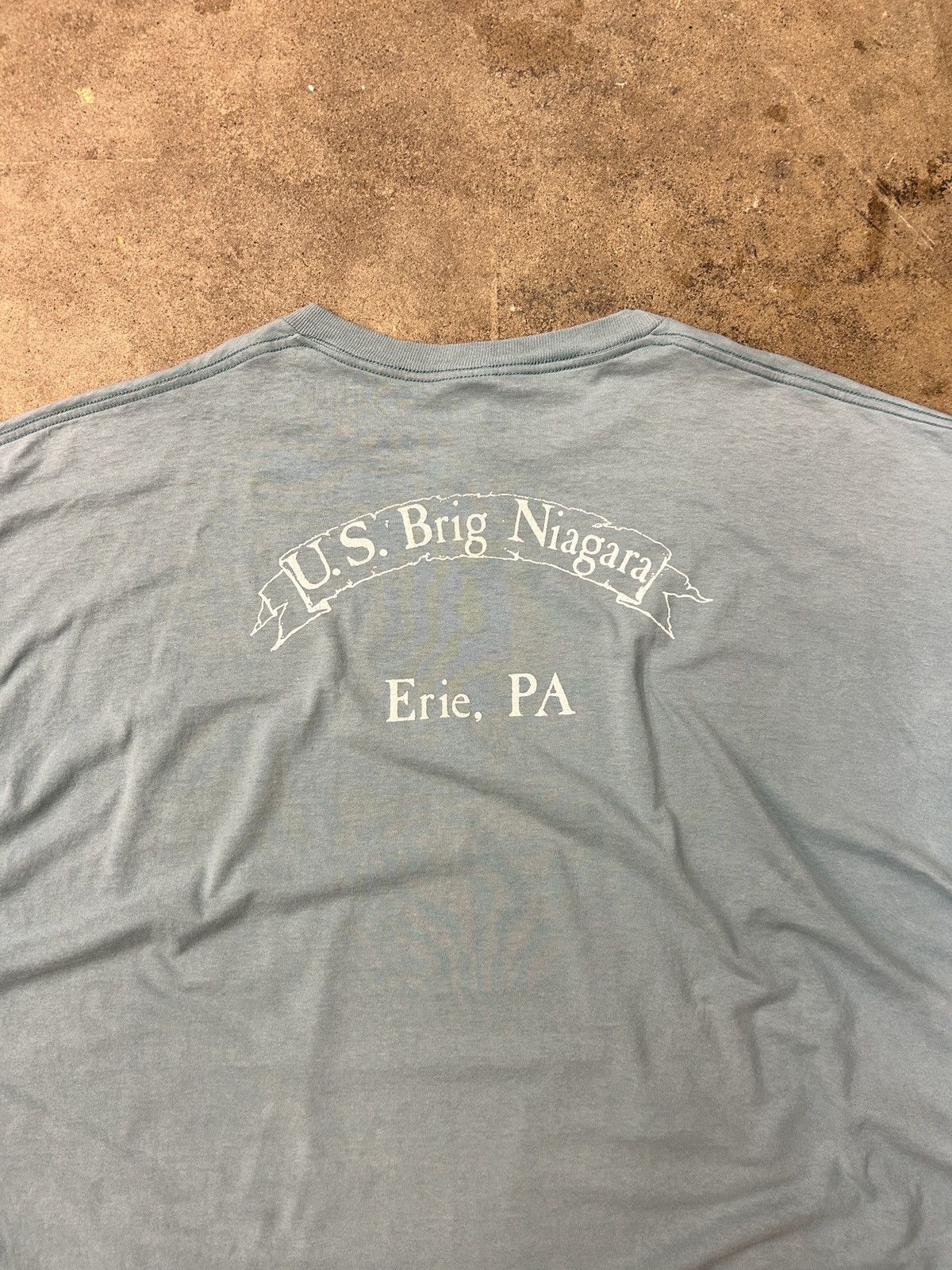 Vintage Vintage Baggy Oversized Tee Sailboat US Brig Graphic XXXL Size US XXL / EU 58 / 5 - 3 Thumbnail