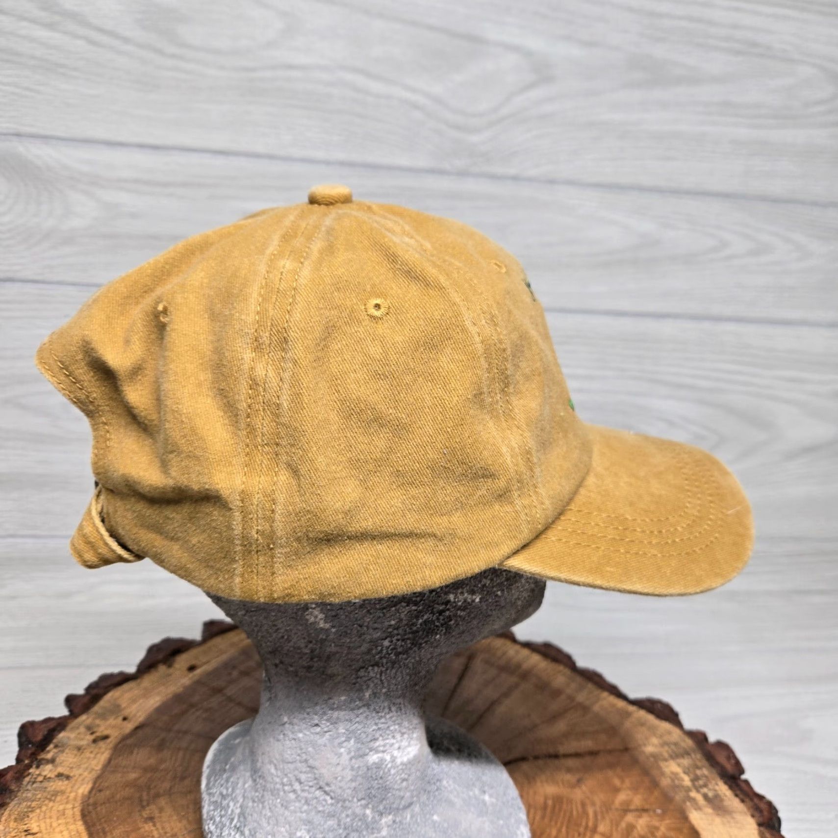 Vintage VINTAGE Trucker Hat Brown Adjustable Strapback Teen Boys 90s Style Size ONE SIZE - 2 Thumbnail
