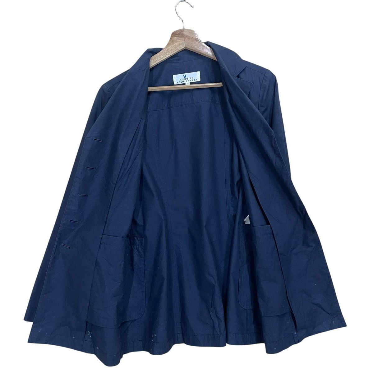 yoshie inaba L'EQUIPE YOSHIE INABA Inspired Yohji Yamamoto Coat Size US S / EU 44-46 / 1 - 8 Thumbnail
