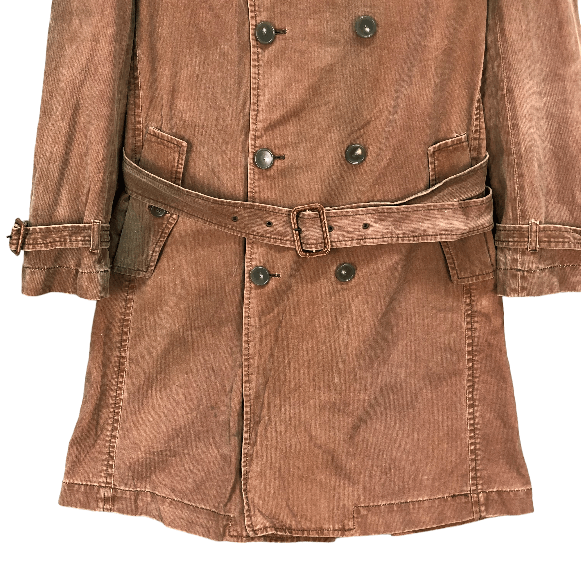 Veronique Branquinho VERONIQUE BRANQUINHO AW2007 BROWN TRENCH COAT #6261-56 Size US S / EU 44-46 / 1 - 3 Thumbnail