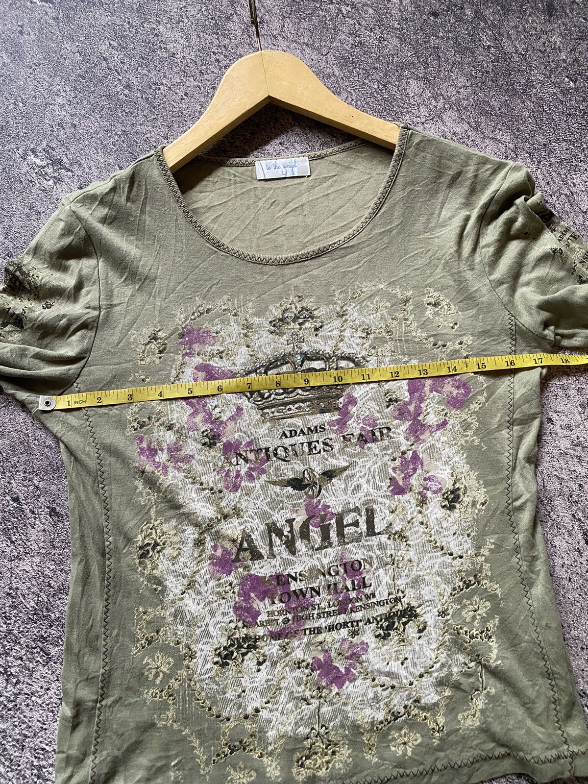 Hysteric Glamour × Japanese Brand Y2k to the angle ifsixwasnine longsleeve Size S / US 4 / IT 40 - 8 Thumbnail