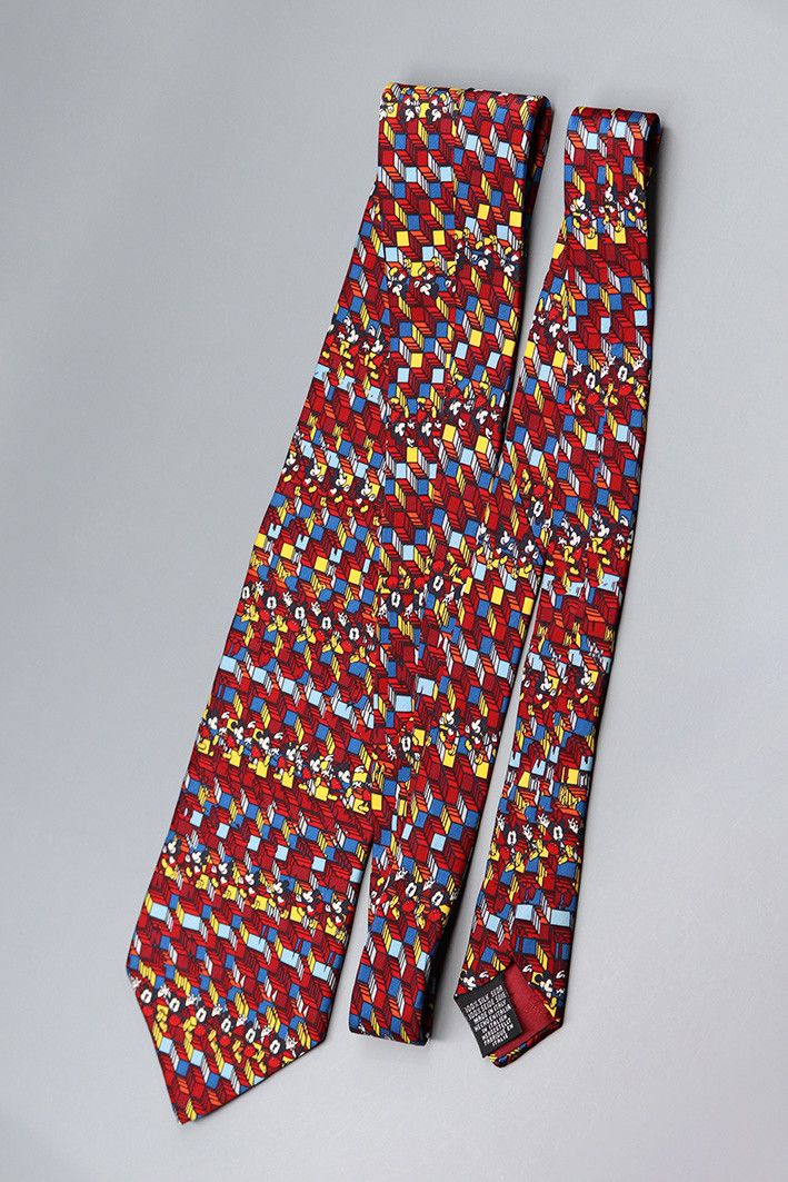 Disney Vintage Mickey Mouse Silk Tie Size ONE SIZE - 7 Thumbnail
