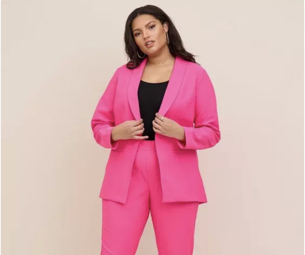 Torrid NEW Torrid Studio Refined Crepe Shawl Collar Blazer Size 4X Size 4XL / US 24-26 - 1 Thumbnail