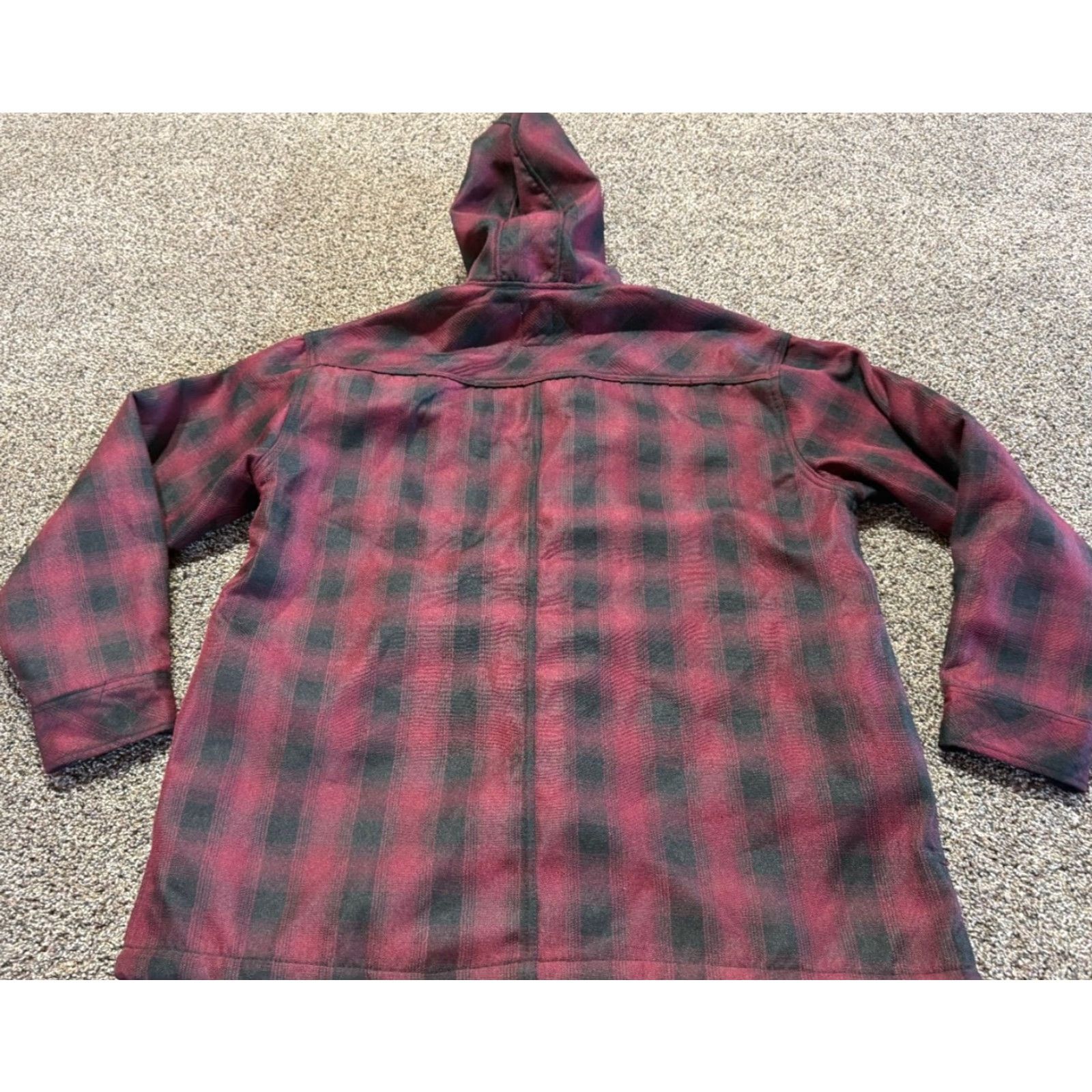 Dickies Dickies Coat Jacket Mens Size XL Parka Fleece Lined Plaid Button Front Green Winter Casual Workwear 450 Warmth Mens Size US XL / EU 56 / 4 - 5 Thumbnail