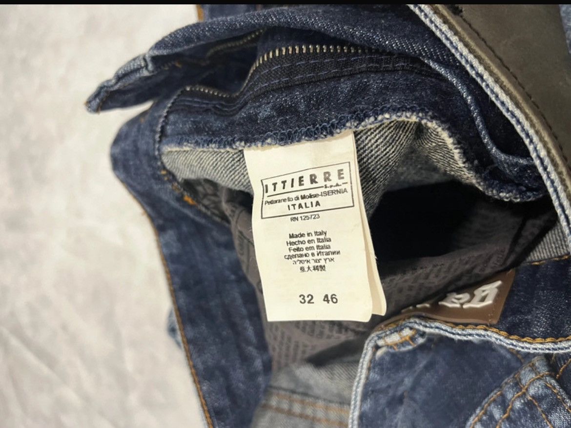 John Galliano Galliano Gazette Printed Graphic Vintage Jeans Size US 32 / EU 48 - 6 Thumbnail