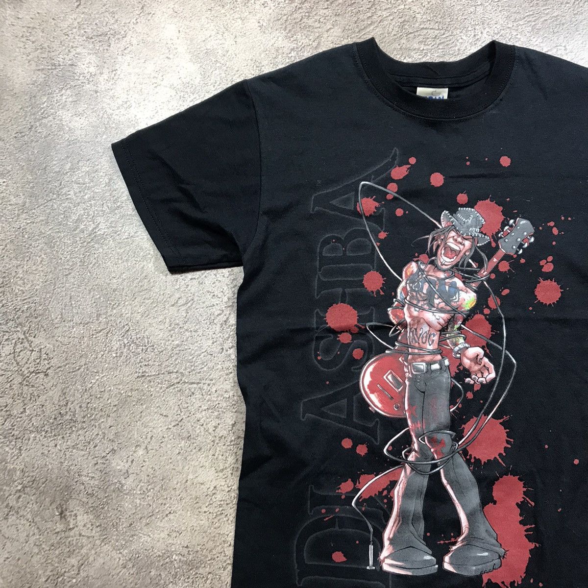 Vintage Vintage Y2K DJ Ashba Graphic Tee Band Punk Rock Grunge S Size US S / EU 44-46 / 1 - 2 Thumbnail