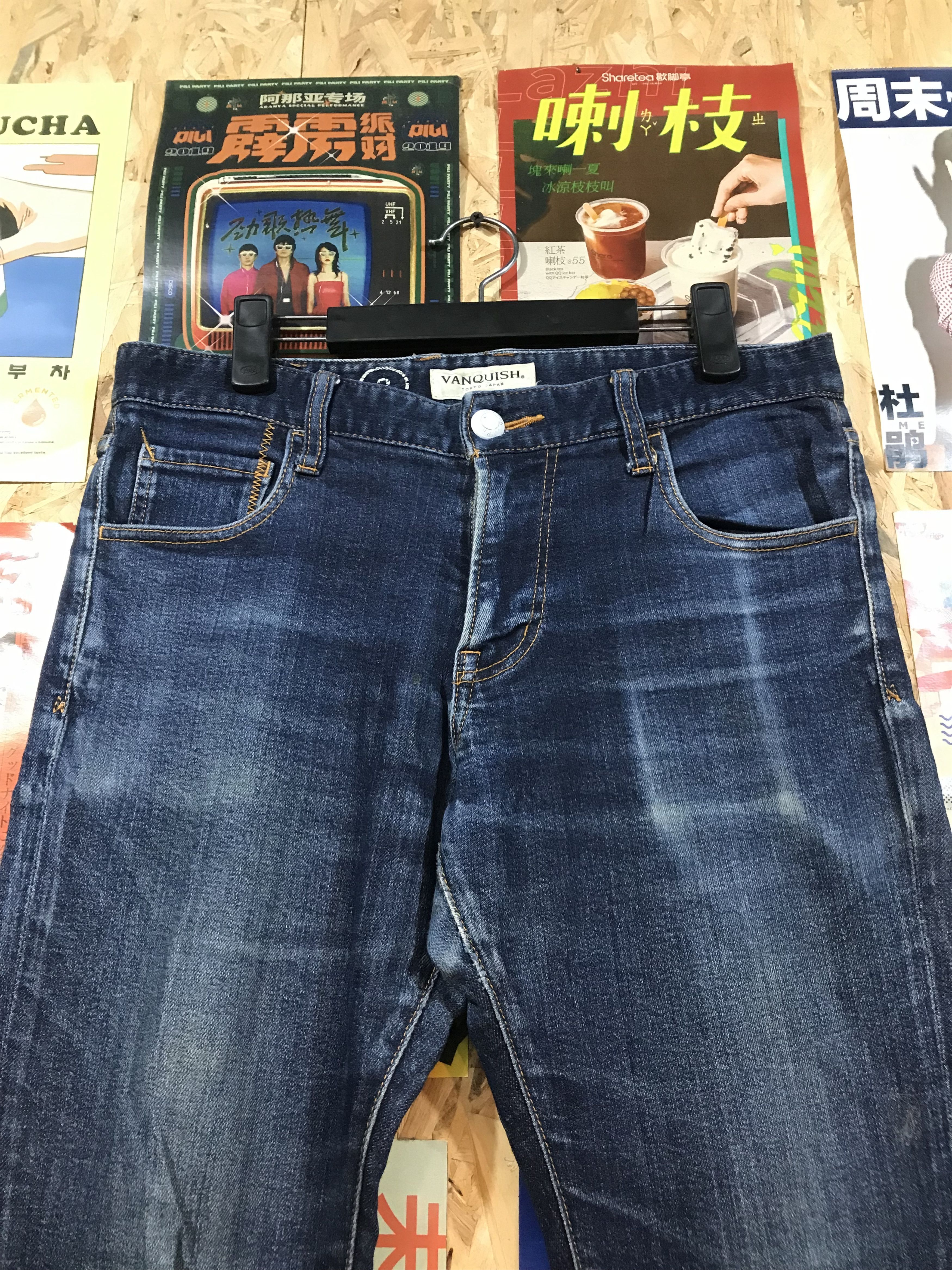 Vanquish Vanquish Tokyo Japan Denim Pants Size US 34 / EU 50 - 2 Thumbnail