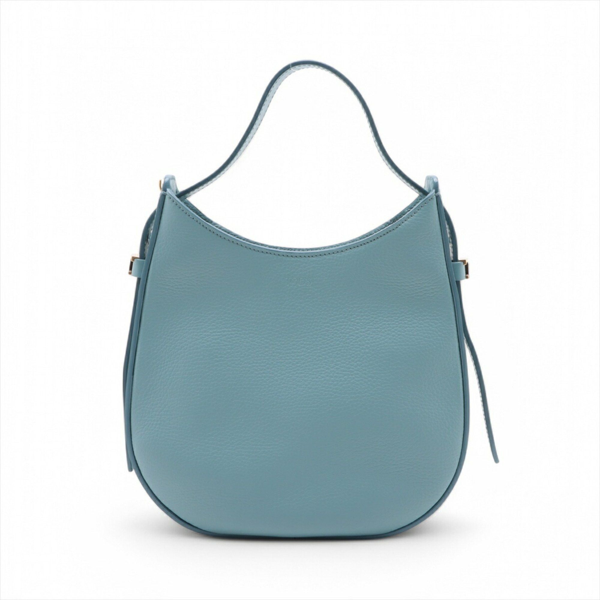 Tods Tod's Oboe Mini Hobo Leather Shoulder Bag Tote Handbag For Women in Blue