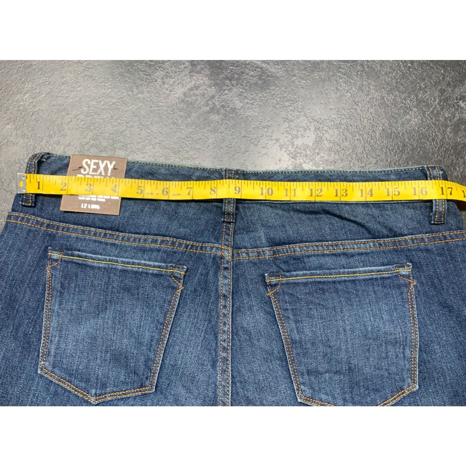 Vintage VINTAGE The Limited Drew Fit Bootcut Jeans Size 12 Women Dark Wash Denim Straight Leg Size 34" / US 12 / IT 48 - 3 Thumbnail