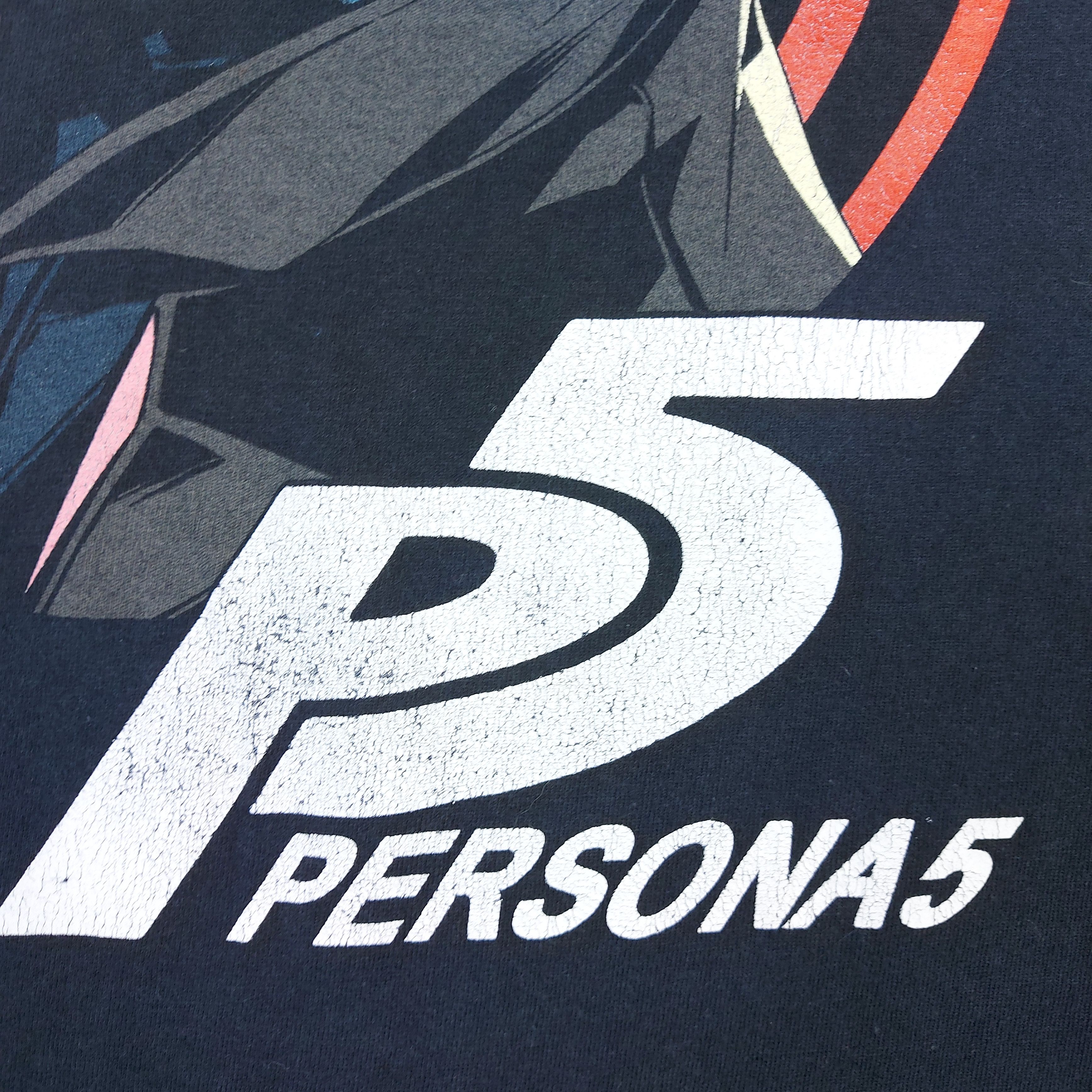 Playstation 2016 Persona 5 Joker Amamiya Ren JRPG Atlus TEE Size US XL / EU 56 / 4 - 3 Thumbnail