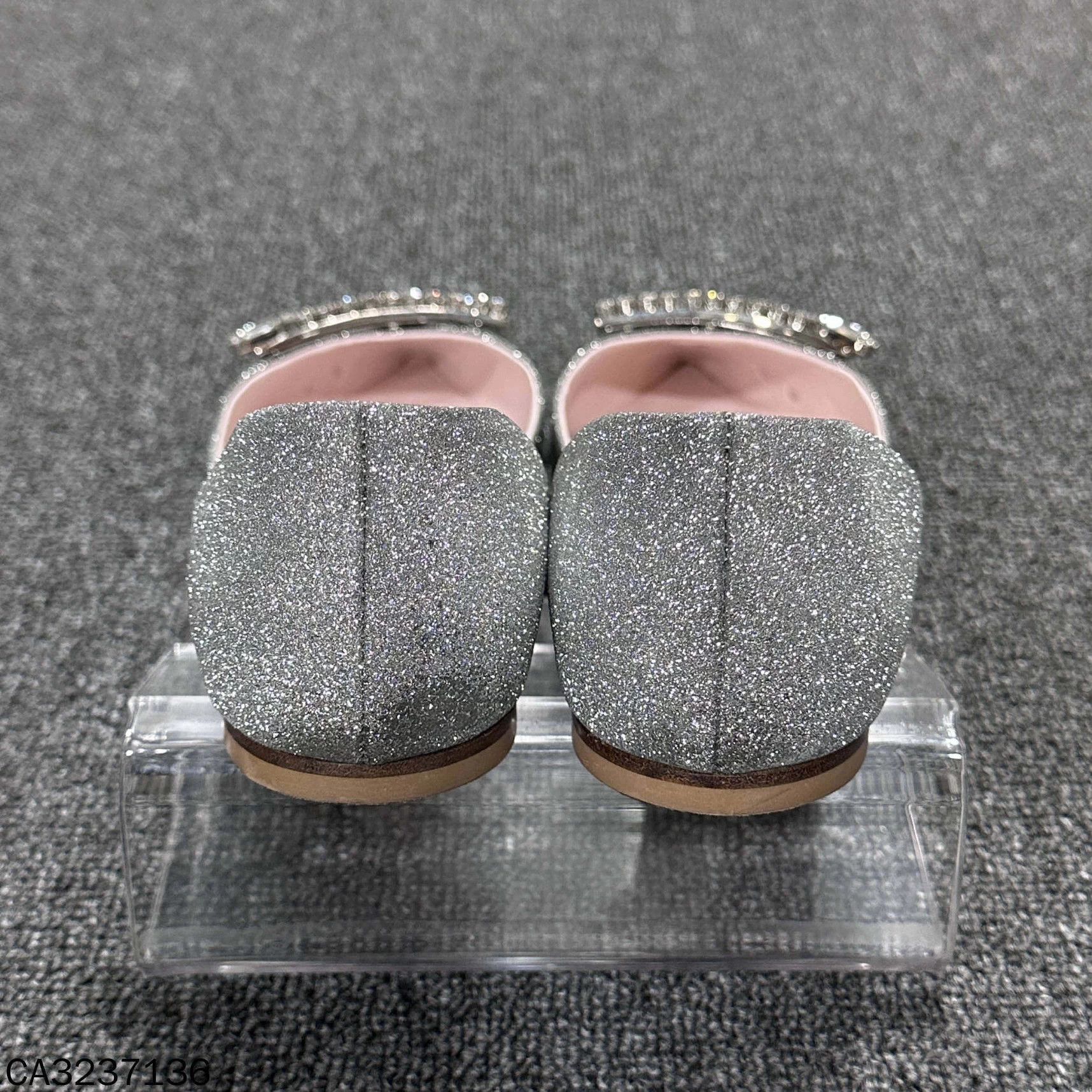 Roger Vivier Roger Vivier 99 New Flats 39 Toe Glitter Missing Size US 8 / IT 38 - 5 Thumbnail