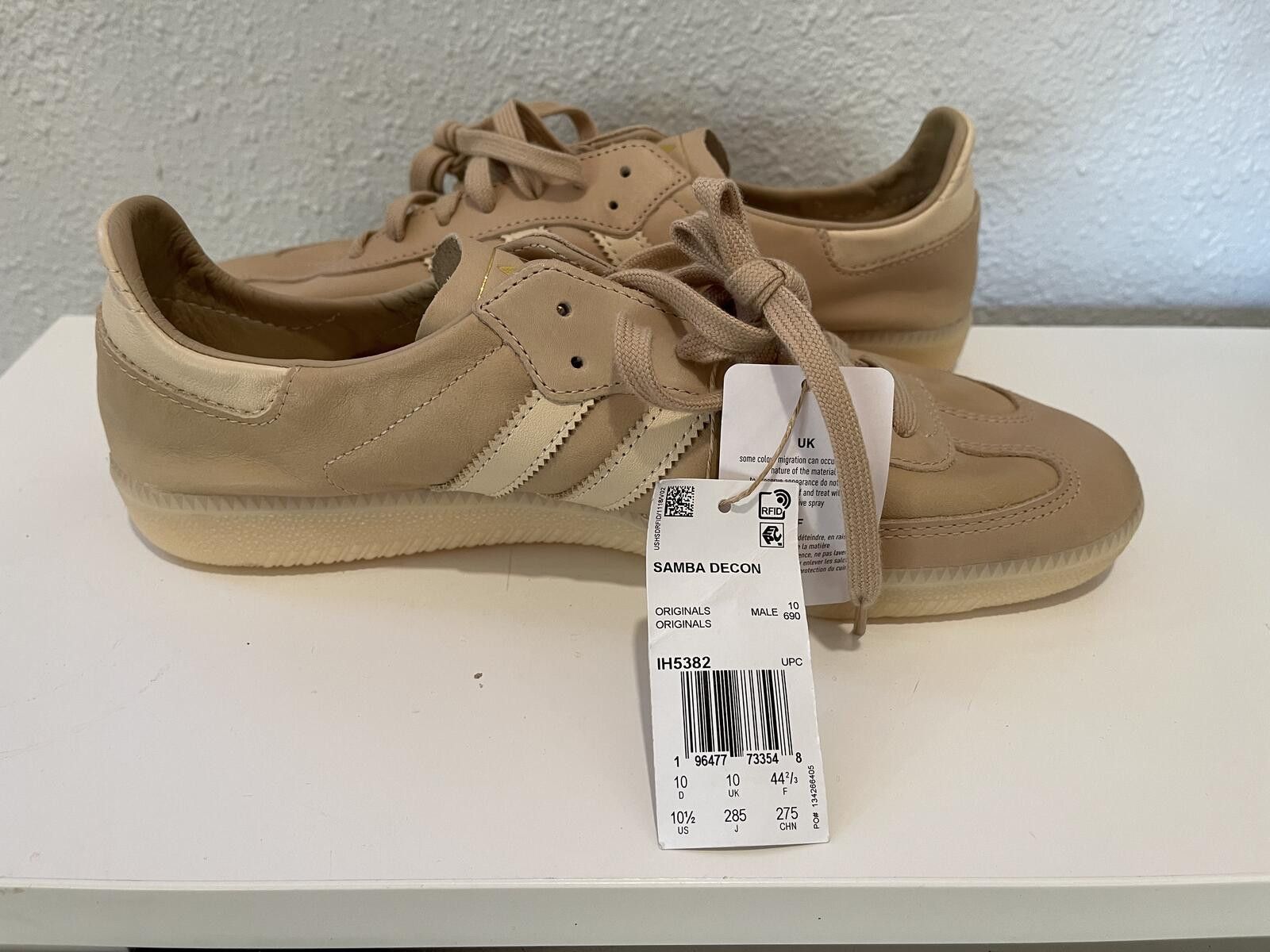 Adidas Adidas Samba Decon Sneakers Size 10.5 Men Beige Size US 10.5 / EU 43-44 - 1 Thumbnail
