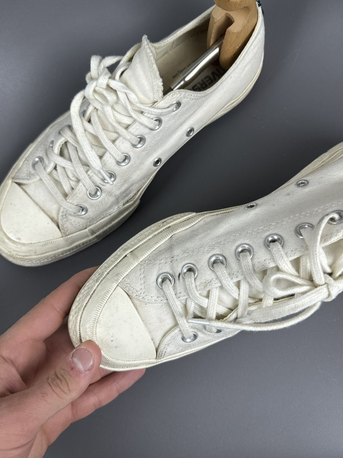 Comme des Garcons × Comme des Garcons PLAY × Converse Converse Chuck Taylor All-Star 70s Hi Comme des Garcons Play Size US 9 / EU 42 - 12 Thumbnail