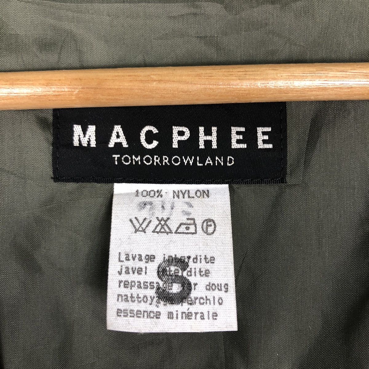 Issey Miyake 🔥Vtg Long Jacket Double Breast Macphee Tomorrowland Japan Size US S / EU 44-46 / 1 - 13 Thumbnail