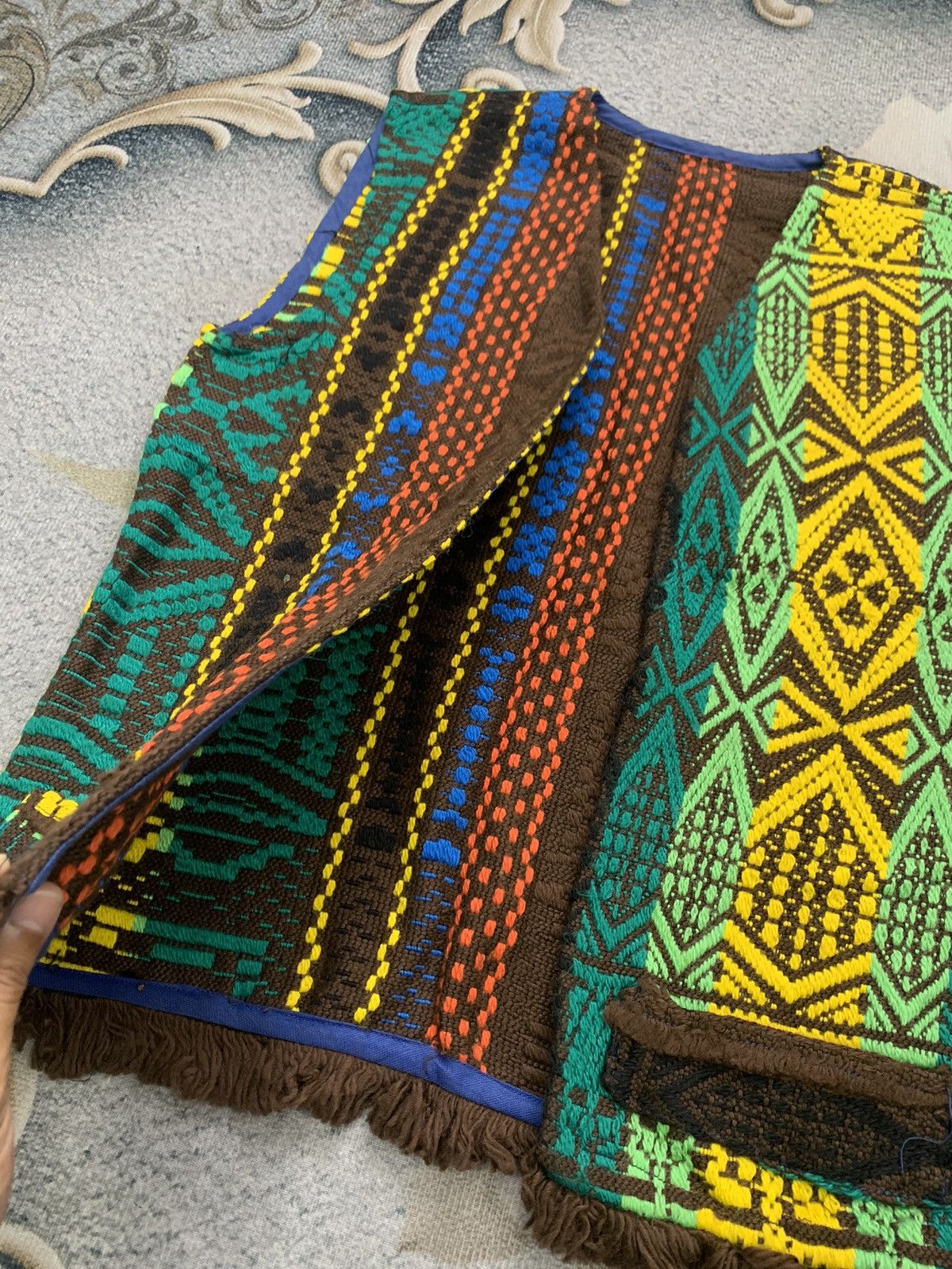 Art Comes First Nice Multicolor Native Art Vest Size US M / EU 48-50 / 2 - 4 Thumbnail