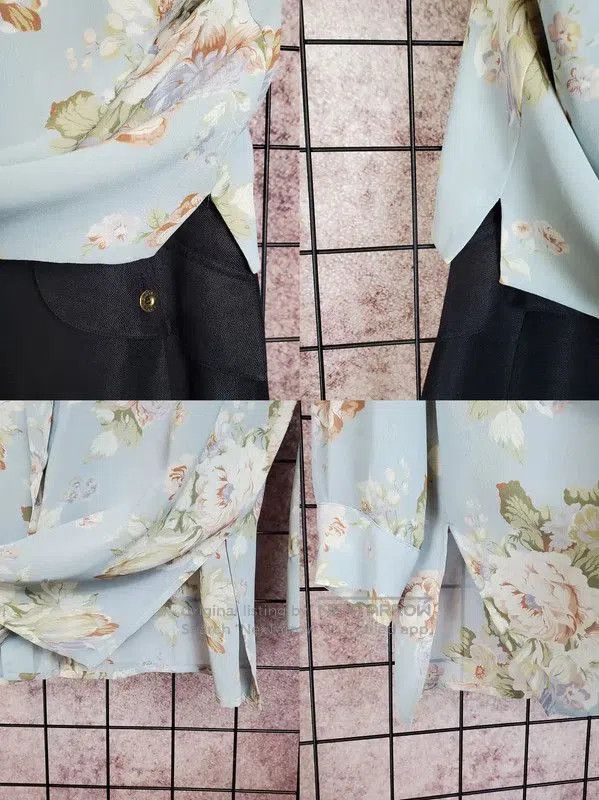 Burberry Burberry Floral Long Sleeve Cardigan for Women. Size M / US 6-8 / IT 42-44 - 5 Thumbnail