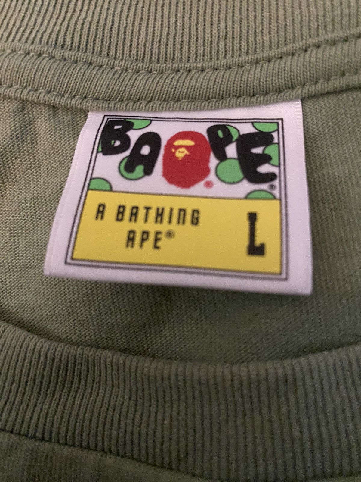 Bape Bape Long Sleeve Shirt Size US L / EU 52-54 / 3 - 4 Thumbnail