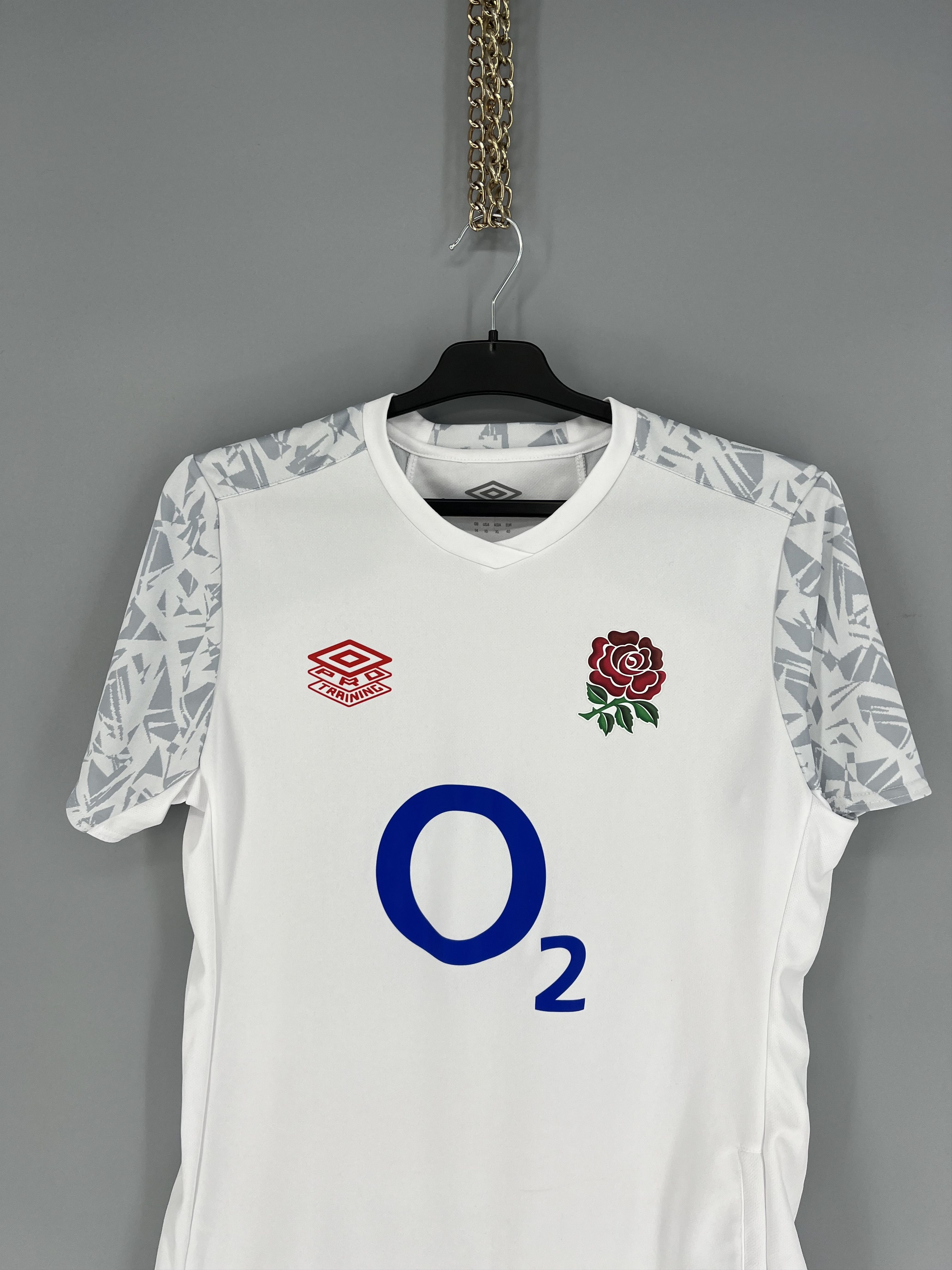 Umbro Blockore Umbro England Rugby Jersey World Cup Rare Size US S / EU 44-46 / 1 - 6 Thumbnail