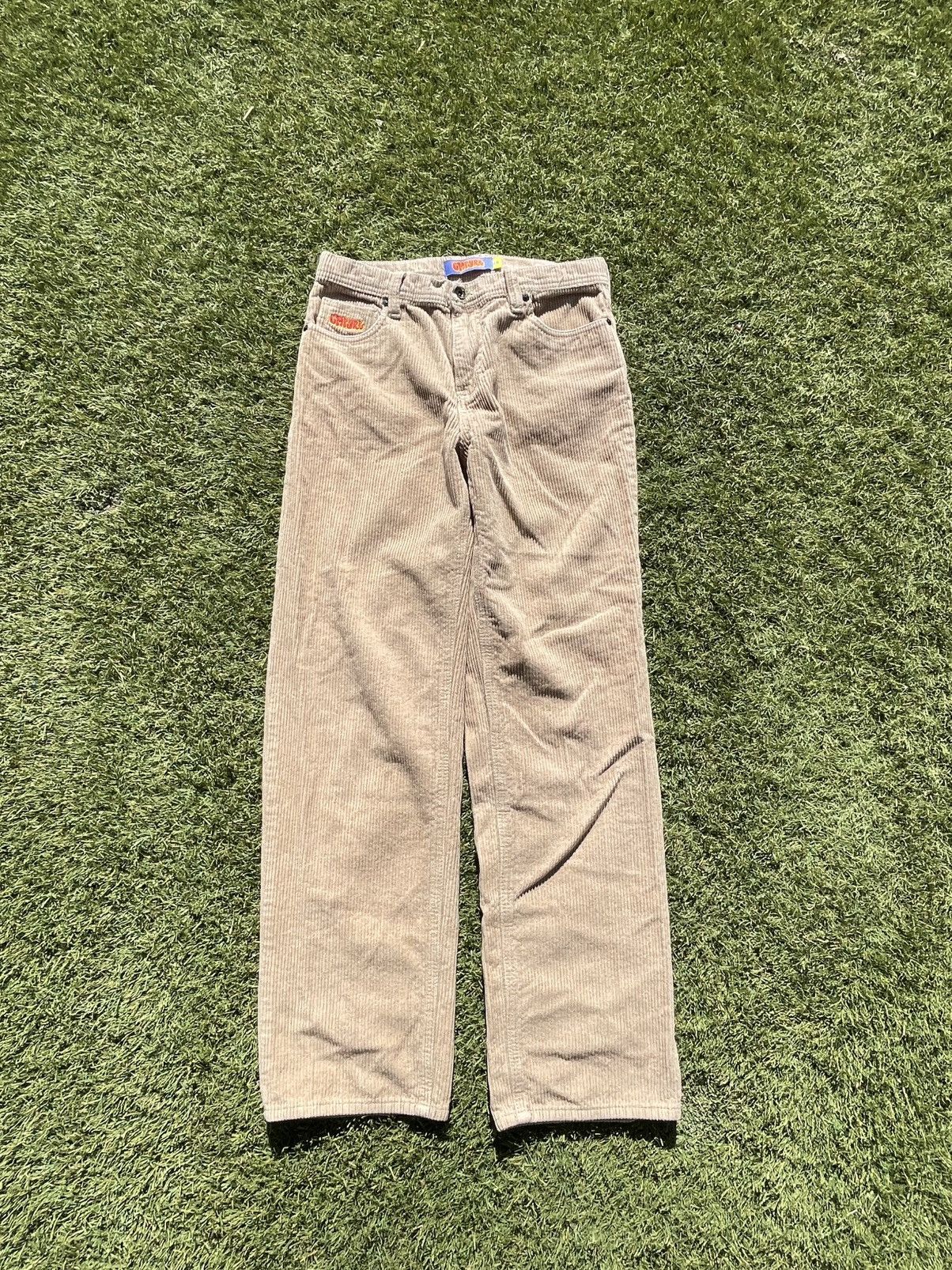 Empyre Empyre Corduroy Pants Teen 28 Beige Relaxed Fit Preowned Size US 28 / EU 44 - 1 Thumbnail
