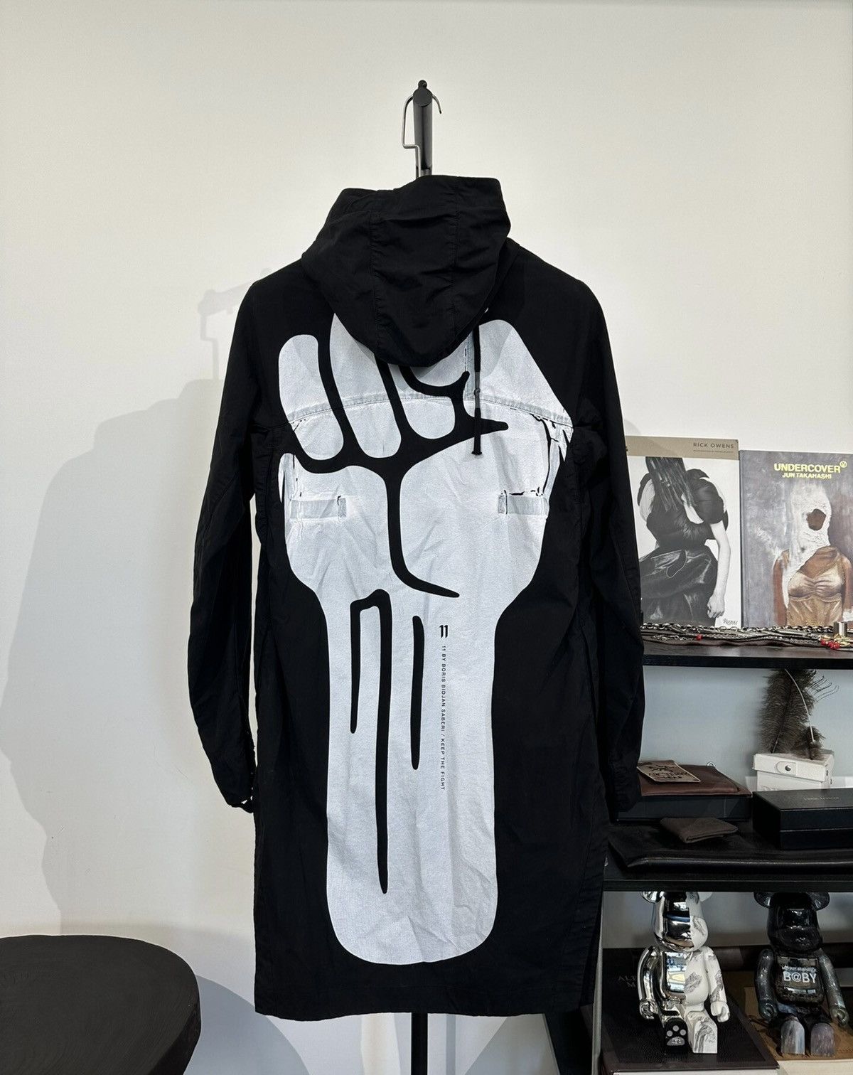 11 By Boris Bidjan Saberi 11ByBBS Mid-Length Printed Trench Jacket Size US S / EU 44-46 / 1 - 1 Thumbnail