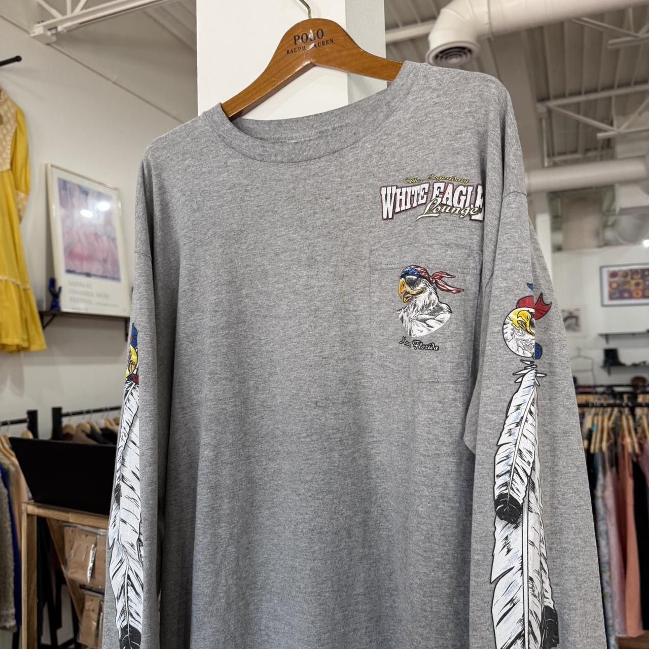 Harley Davidson × Vintage Vintage Y2K 2000’s Biker Long sleeve Tee Size US XL / EU 56 / 4 - 3 Thumbnail