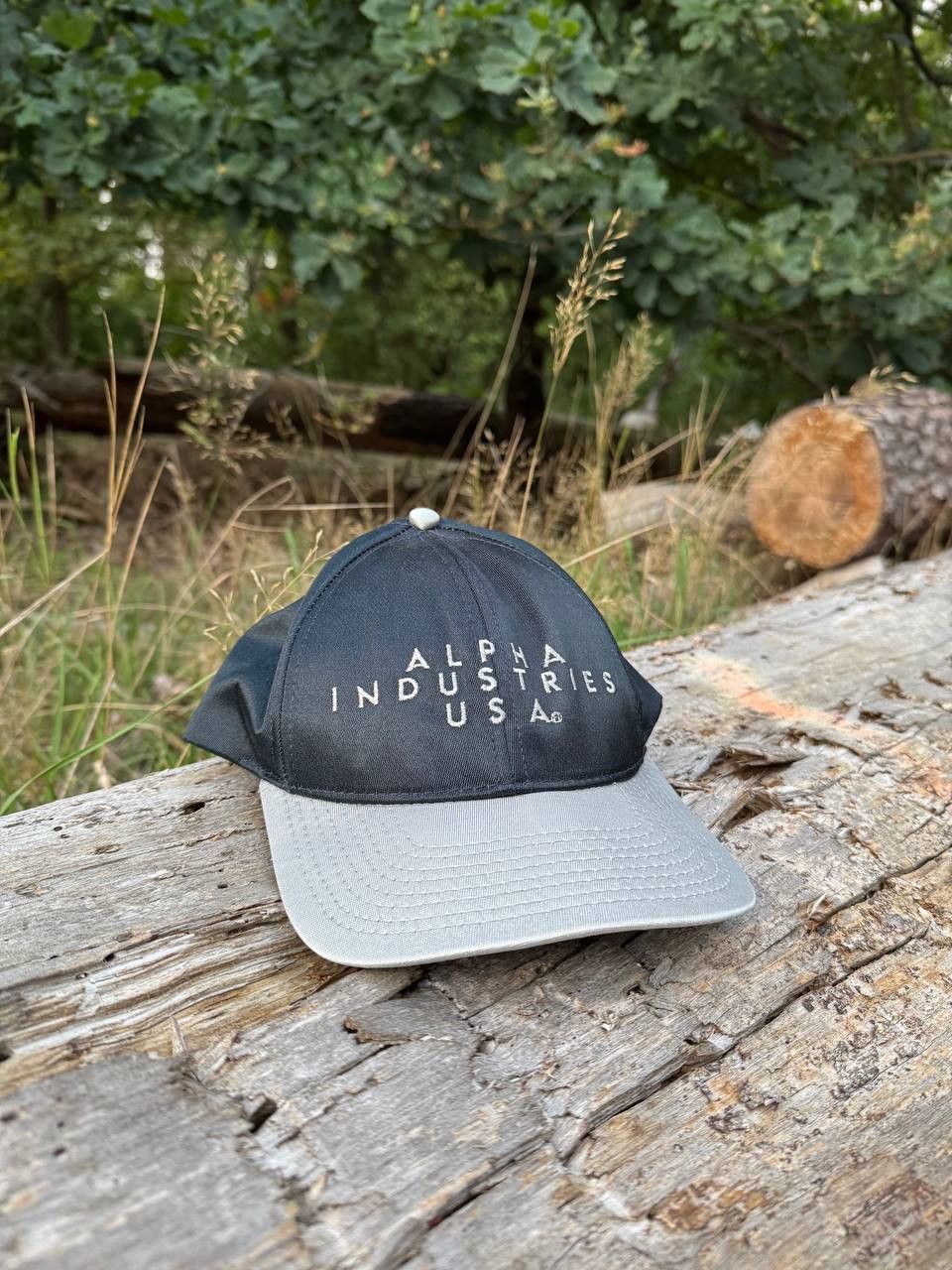 Alpha Industries Vintage Alpha Industries USA-made cap Size ONE SIZE - 1 Thumbnail